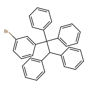 1-Bromo-3-(1,1,2,2-tetraphenylethyl)benzene structure