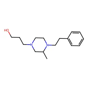 Benzamide, 4-nitro-N-(5,6,7,8-tetrahydro-1-isoquinolinyl)- structure