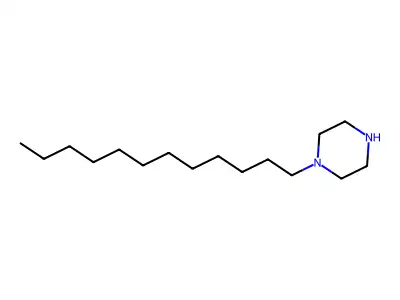 Piperazine, 1-dodecyl- structure