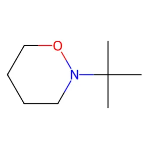 2H-1,2-Oxazine, 2-(1,1-dimethylethyl)tetrahydro- structure