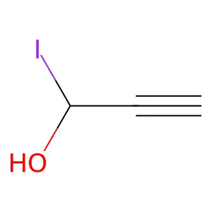 Iodopropargyl alcohol structure