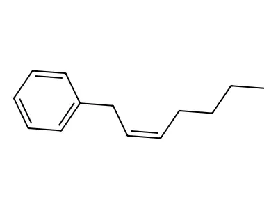 2-Heptenylbenzene structure