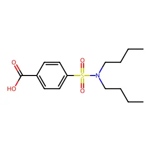 4-((Dibutylamino)sulfonyl)benzoic acid structure