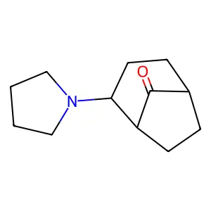 2-(Pyrrolidin-1-yl)bicyclo[3.2.1]octan-8-one structure
