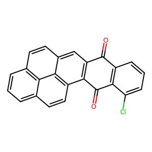 11-Chloronaphtho[2,1,8-qra]tetracene-7,12-dione structure