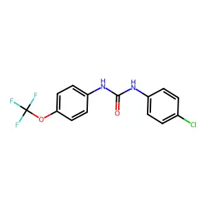 1-(4-Chlorophenyl)-3-[4-(trifluoromethoxy)phenyl]urea structure