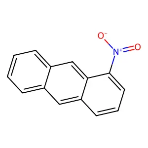 Anthracene, nitro- structure