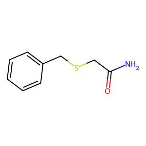 2-(苄硫基)乙酰胺 structure