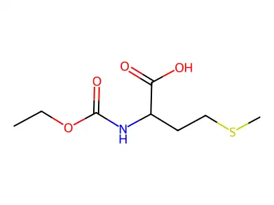 N-Carbethoxy-DL-methionine structure