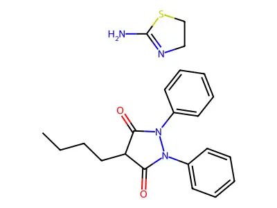 Thiazolinobutazone structure