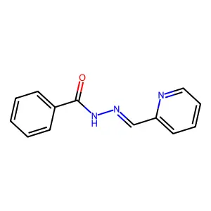 N-(pyridin-2-ylmethylideneamino)benzamide structure