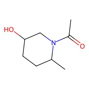 3-Piperidinol, 1-acetyl-6-methyl- structure