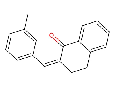 1(2H)-Naphthalenone, 3,4-dihydro-2-[(3-methylphenyl)methylene]- structure