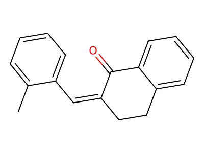 1(2H)-Naphthalenone, 3,4-dihydro-2-[(2-methylphenyl)methylene]- structure