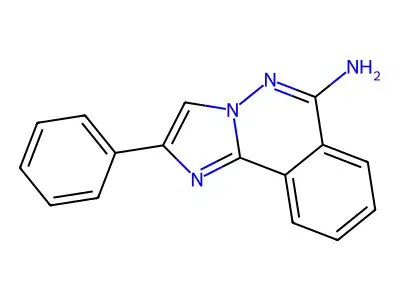 2-Phenylimidazo[2,1-a]phthalazin-6-amine structure
