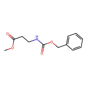 Methyl 3-([(benzyloxy)carbonyl]amino)propanoate structure
