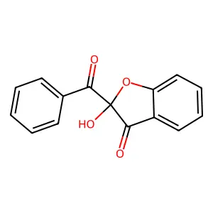3-Pyrrolidinecarboxamide, 5-oxo-1-phenyl-N-(2-(1-piperidinylcarbonyl)phenyl)- structure