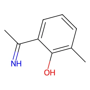 6-(1-Aminoethylidene)-2-methylcyclohexa-2,4-dien-1-one structure