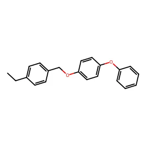 1-Ethyl-4-[(4-phenoxyphenoxy)methyl]benzene structure