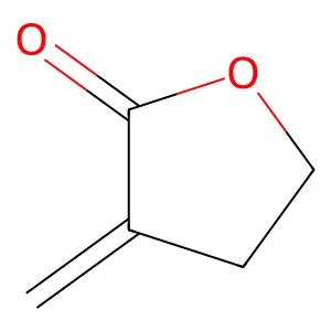 alpha-Methylene butyrolactone structure