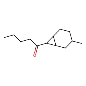 1-(3-Methylbicyclo[4.1.0]hept-7-yl)-1-pentanone structure