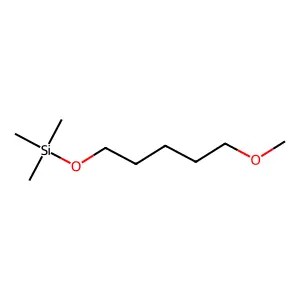 Silane, [(5-methoxypentyl)oxy]trimethyl- structure