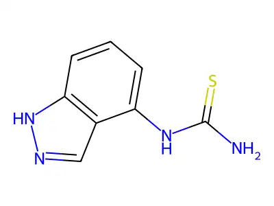 N-(1H-indazol-4-yl)thiourea structure