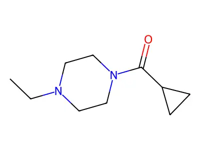 Cyclopropyl(4-ethylpiperazin-1-yl)methanone structure
