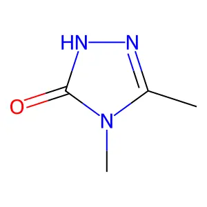 3H-1,2,4-Triazol-3-one, 2,4-dihydro-4,5-dimethyl- structure