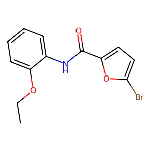 5-bromo-N-(2-ethoxyphenyl)furan-2-carboxamide structure