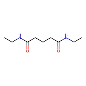 N,N'-di(propan-2-yl)pentanediamide structure