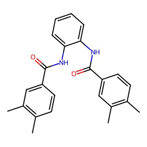 N-[2-[(3,4-dimethylbenzoyl)amino]phenyl]-3,4-dimethylbenzamide structure