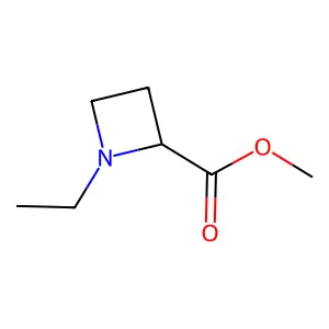 Methyl 1-ethylazetidine-2-carboxylate structure