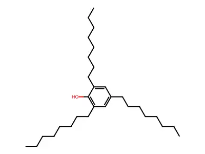 2,4,6-Trioctylphenol structure