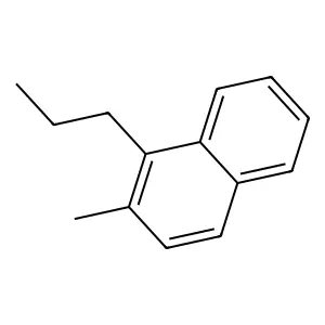 2-Methyl-1-propylnaphthalene structure