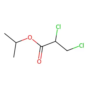 Isopropyl 2,3-dichloropropionate structure