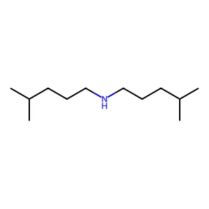 4-Methyl-N-(4-methylpentyl)-1-pentanamine structure
