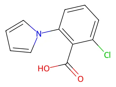 2-Pyrrolidinone, 1-phenyl-4-piperidinocarbonyl- structure