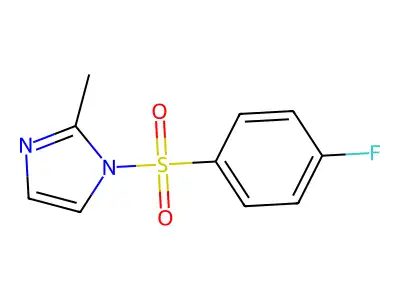 1-(4-Fluoro-benzenesulfonyl)-2-methyl-1H-imidazole structure