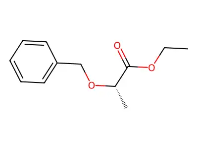 Ethyl 2-(benzyloxy)propanoate structure