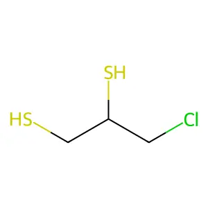 3-氯-1,2-丙二硫醇 structure