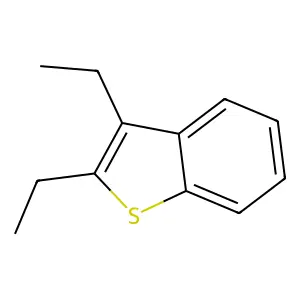 Benzo[b]thiophene, 2,3-diethyl- structure
