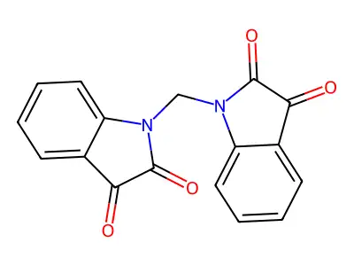 N,N'-Methylenediisatin structure