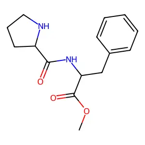 Methyl 3-phenyl-2-(pyrrolidine-2-carbonylamino)propanoate structure