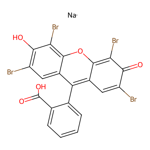 Eosin  Acid  C.I. No. 45380 structure