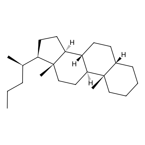 胆烷 structure