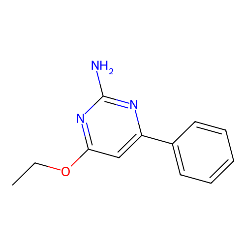 4-Ethoxy-6-phenylpyrimidin-2-amine structure