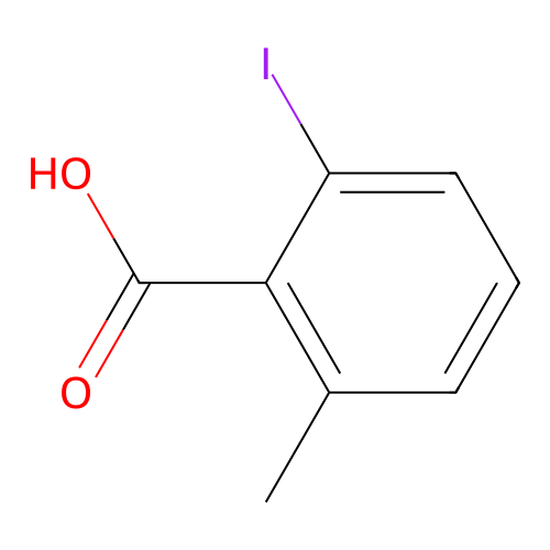 2-Iodo-6-methylbenzoic acid structure
