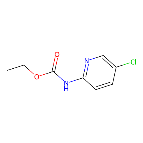 Ethyl (5-chloro-2-pyridinyl)carbamate structure