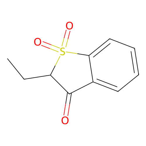 2-Ethyl-1,1-dioxo-1-benzothiophen-3-one structure